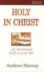 Holy in Christ: A devotional look at your life